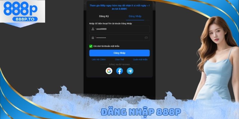 đăng nhập 888P